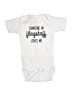 Laughing Giraffe 100% Polyester Print White Short Sleeve Onesie Size 3-6 mo - photo 1