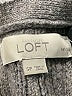 Ann Taylor LOFT Tweed Gray Pullover Sweater Size S - photo 7