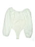 Shein 100% Polyester White Ivory 3/4 Sleeve Blouse Size 6 - photo 2