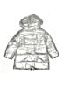 Crewcuts 100% Nylon Metallic Silver Snow Jacket Size 3 - photo 2