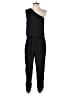 Design Lab Lord & Taylor 100% Polyester Solid Black Jumpsuit Size S - photo 1
