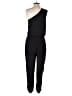 Design Lab Lord & Taylor 100% Polyester Solid Black Jumpsuit Size S - photo 2