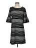 Max Studio Stripes Black Casual Dress Size S - photo 1