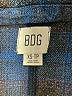 BDG 100% Cotton Plaid Blue Long Sleeve Button-Down Shirt Size XS - photo 7
