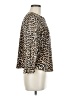 Chico's Animal Print Brown Long Sleeve Blouse Size Med (1) - photo 4
