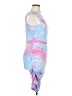 Unbranded Tie-dye Blue Cocktail Dress Size XL - photo 4