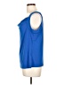 Covington Blue Sleeveless Blouse Size L - photo 5