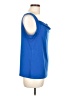 Covington Blue Sleeveless Blouse Size L - photo 4