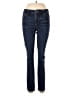 CAbi Chevron-herringbone Blue Jeans Size 10 - photo 1