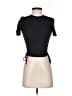 Zara Black Short Sleeve Top Size S - photo 1