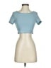 Cider Blue Short Sleeve Turtleneck Size S - photo 1