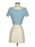 Cider Blue Short Sleeve Turtleneck Size S - photo 2