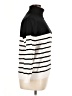 Undo Stripes Ivory Turtleneck Sweater Size XL - photo 4