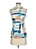 Deletta Blue Sleeveless Blouse Size XS - photo 1