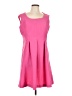 Kasper 100% Polyester Solid Pink Casual Dress Size 10 - photo 1