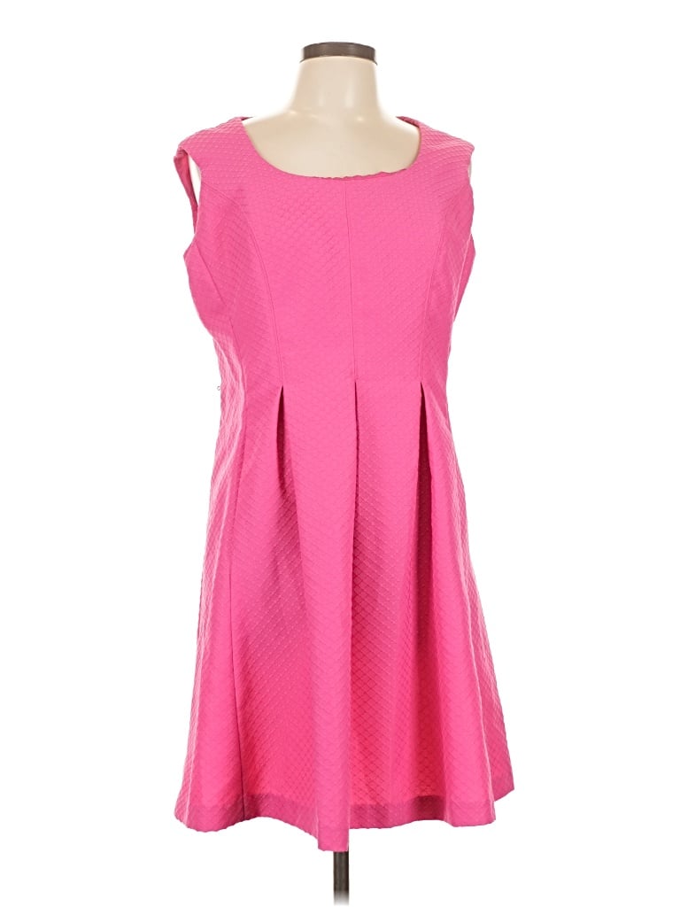 Pre-owned Kasper Casual Dress In Pink