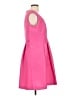 Kasper 100% Polyester Solid Pink Casual Dress Size 10 - photo 4