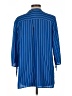 Worthington 100% Polyester Blue 3/4 Sleeve Blouse Size L - photo 2