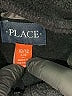 The Children's Place 100% Polyester Solid Black Jacket Size L (kids) - photo 3