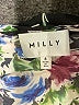 Milly 100% Silk Floral Black Cocktail Dress Size 8 - photo 6