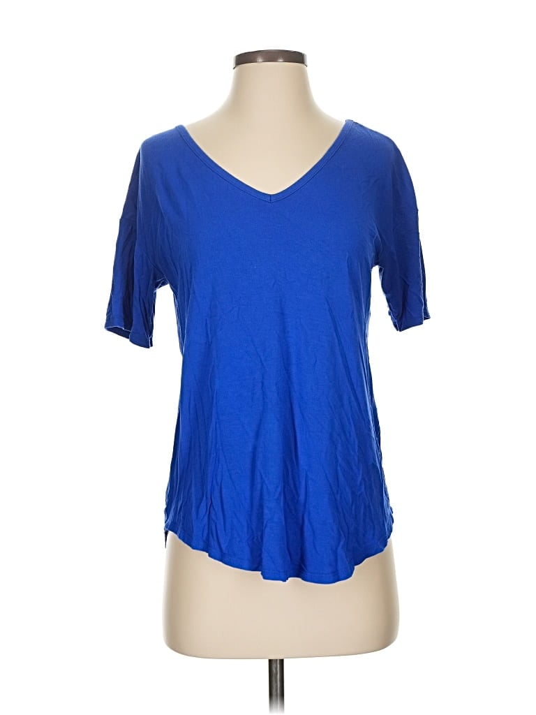 Pre-owned Naked Zebra Short Sleeve T-shirt In Blue