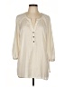 Covington 100% Polyester Ivory 3/4 Sleeve Blouse Size L - photo 1