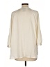 Covington 100% Polyester Ivory 3/4 Sleeve Blouse Size L - photo 2