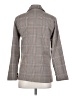 J.ING 100% Cotton Plaid Gray Blazer Size S - photo 2