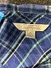 Guide Series 100% Cotton Plaid Blue Long Sleeve Button-Down Shirt Size XL - photo 7