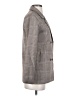 J.ING 100% Cotton Plaid Gray Blazer Size S - photo 4