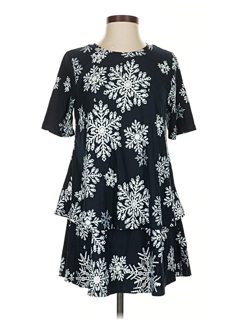 Pre-owned Agnes & Dora Casual Dress In Blue