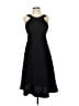 Evan Picone 100% Polyester Solid Black Cocktail Dress Size 4 - photo 1