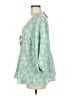 Torrid Floral Green 3/4 Sleeve Blouse Size Med Plus (00) - photo 5