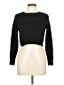 Divided by H&M 100% Polyester Tweed Black Pullover Sweater Size L - photo 1