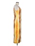 Shein Tie-dye Yellow Cocktail Dress Size 8 - 10 - photo 4
