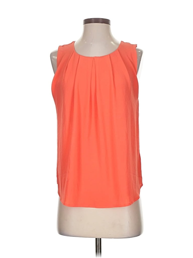 Sweet Wanderer Sleeveless Blouse In Orange
