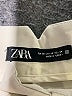 Zara Solid Ivory Casual Pants Size XS - photo 7