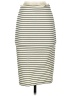 Bar III Stripes Ivory Casual Skirt Size XS - photo 1