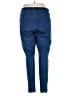 Utopia Solid Blue Jeggings Size XL - photo 2