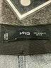 MNG Chevron-herringbone Gray Dress Pants Size 4 - photo 6