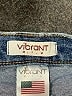 Vibrant M.I.U Stars Blue Jeans Size 11 - photo 7