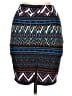 Malabar Bay Print Blue Casual Skirt Size M - photo 2