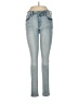 Express Solid Blue Jeans Size 6 - photo 1