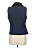 Kim Rogers 100% Polyester Blue Vest Size M - photo 2