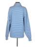 Fennec Blue Pullover Sweater Size S - photo 2