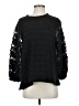 Eri + Ali Black 3/4 Sleeve Top Size S - photo 1