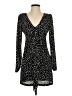 Likely 100% Polyester Polka Dots Black Casual Dress Size 2 - photo 1