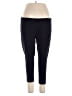 Lord & Taylor Solid Black Active Pants Size 2X - photo 1