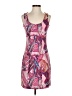 Assorted Brands Graphic Pink Casual Dress Size XS - photo 1