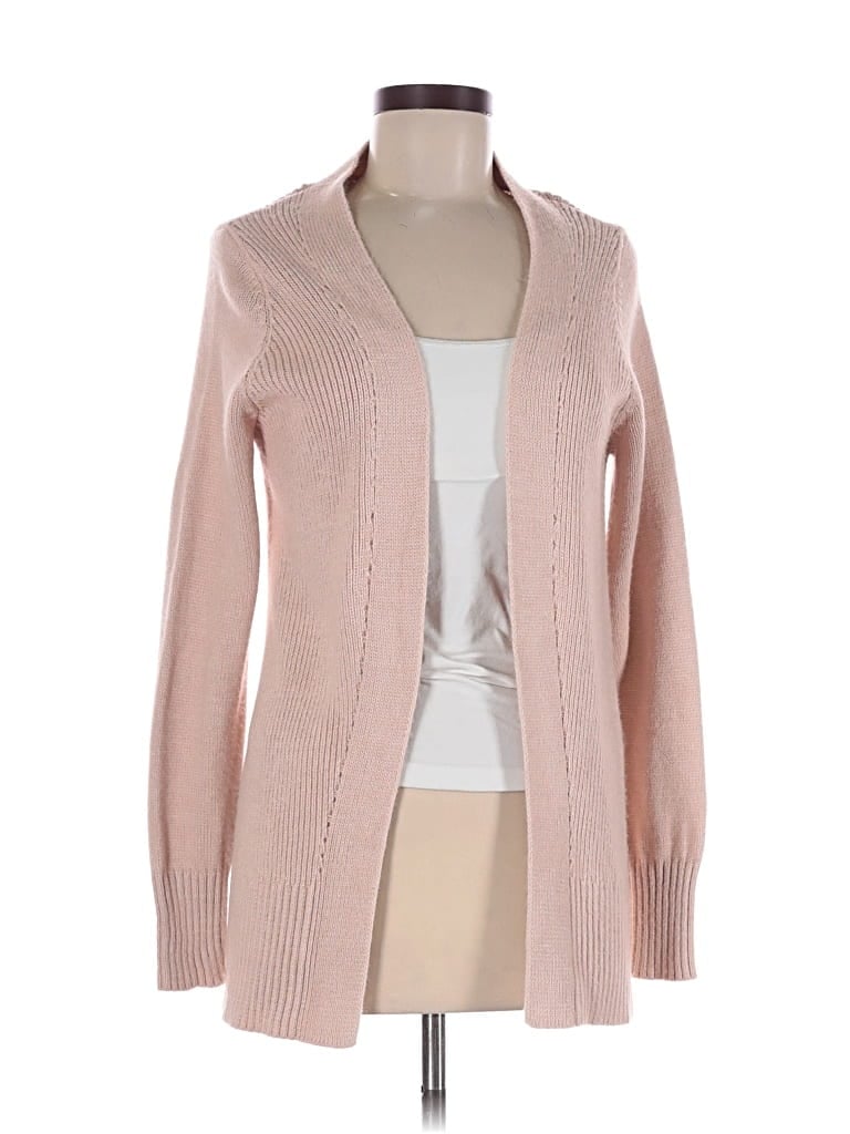 Pre-owned Fat Face Cardigan Sweater In Pink